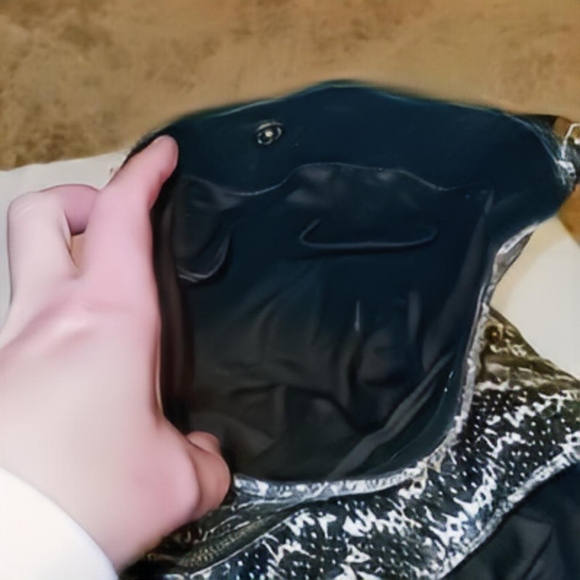 Coach Black White Python 28604 Phoebe Purse - Picture 5 of 10